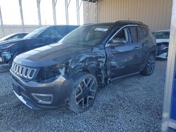 Salvage cars for sale at Kansas City, KS auction: 2021 Jeep Compass Limited