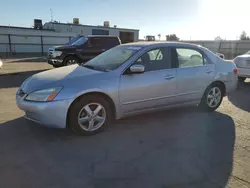 Salvage cars for sale at Bakersfield, CA auction: 2005 Honda Accord EX