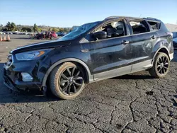 Salvage cars for sale at Vallejo, CA auction: 2018 Ford Escape SE