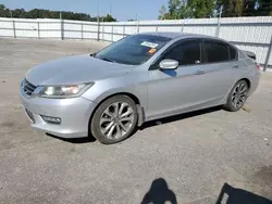 Salvage cars for sale at Dunn, NC auction: 2013 Honda Accord Sport