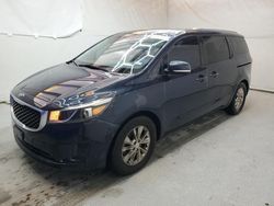 Salvage cars for sale at Houston, TX auction: 2016 KIA Sedona LX