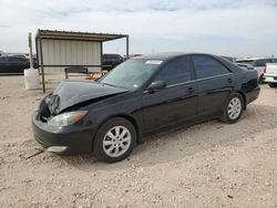 Salvage cars for sale at Amarillo, TX auction: 2003 Toyota Camry LE