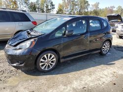 Salvage cars for sale at Spartanburg, SC auction: 2013 Honda FIT Sport