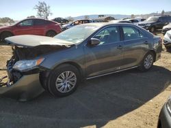 Salvage cars for sale at San Martin, CA auction: 2014 Toyota Camry L