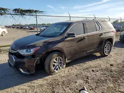 Chevrolet salvage cars for sale: 2021 Chevrolet Traverse LT