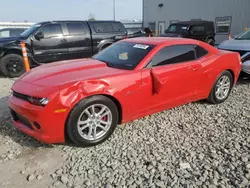 Salvage cars for sale from Copart Appleton, WI: 2015 Chevrolet Camaro LS