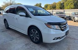 Salvage cars for sale at Oklahoma City, OK auction: 2015 Honda Odyssey Touring