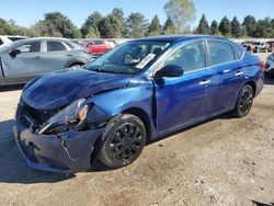 Salvage cars for sale at Elgin, IL auction: 2017 Nissan Sentra S