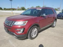 Salvage cars for sale at Oklahoma City, OK auction: 2017 Ford Explorer XLT