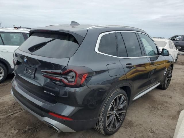 2022 BMW X3 SDRIVE30I