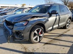 Salvage cars for sale at Wheeling, IL auction: 2024 Audi Q5 Prestige 45