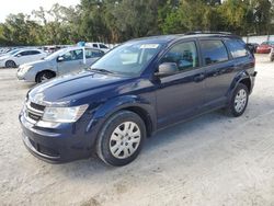 Salvage cars for sale at Ocala, FL auction: 2018 Dodge Journey SE