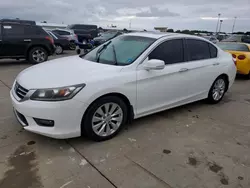 Flood-damaged cars for sale at auction: 2015 Honda Accord EXL