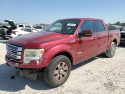 Salvage trucks for sale at Houston, TX auction: 2013 Ford F150 Supercrew