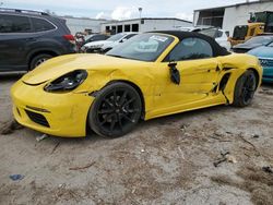 Salvage cars for sale at Riverview, FL auction: 2018 Porsche Boxster