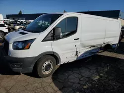 Salvage cars for sale from Copart Woodhaven, MI: 2023 Ford Transit T-150