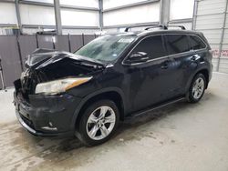 Toyota salvage cars for sale: 2015 Toyota Highlander Limited