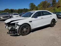 Salvage cars for sale at Chalfont, PA auction: 2019 Ford Taurus Police Interceptor