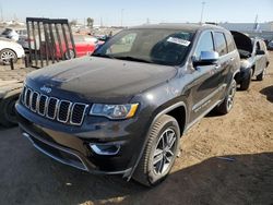 Jeep salvage cars for sale: 2019 Jeep Grand Cherokee Limited