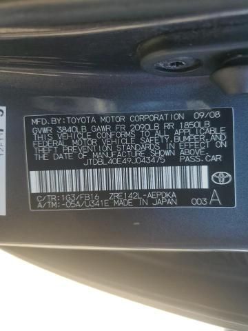 2009 Toyota Corolla Base