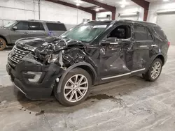 Ford Explorer Vehiculos salvage en venta: 2017 Ford Explorer Limited