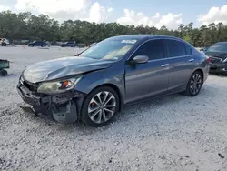 Vehiculos salvage en venta de Copart Houston, TX: 2015 Honda Accord Sport