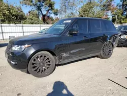 Land Rover salvage cars for sale: 2014 Land Rover Range Rover Supercharged