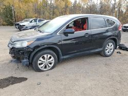 Salvage cars for sale from Copart Ontario Auction, ON: 2013 Honda CR-V EX