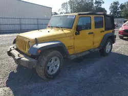 Flood-damaged cars for sale at auction: 2015 Jeep Wrangler Unlimited Sport