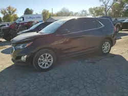 Salvage cars for sale at Wichita, KS auction: 2018 Chevrolet Equinox LT