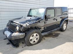 Jeep salvage cars for sale: 2009 Jeep Wrangler Unlimited Sahara