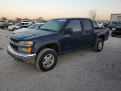 Salvage cars for sale at Kansas City, KS auction: 2005 Chevrolet Colorado