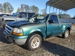 Ford salvage cars for sale: 1999 Ford Ranger