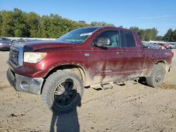 Salvage trucks for sale at Conway, AR auction: 2010 Toyota Tundra Double Cab SR5