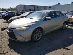 Salvage cars for sale at Vallejo, CA auction: 2015 Toyota Camry LE