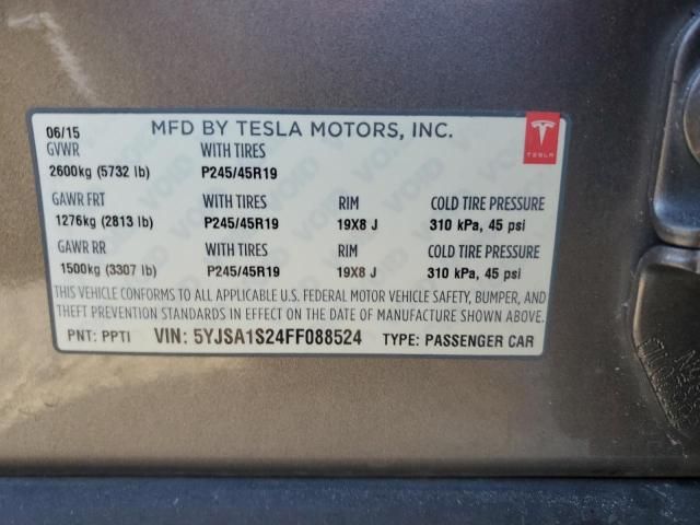 2015 Tesla Model S 70D