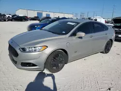 Salvage cars for sale at Haslet, TX auction: 2016 Ford Fusion Titanium Phev