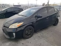 Salvage cars for sale at Sun Valley, CA auction: 2012 Toyota Prius