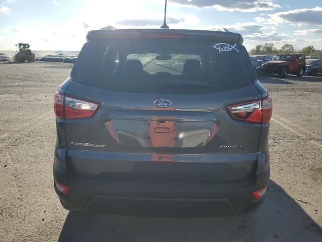 2022 Ford Ecosport SE