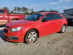 Vehiculos salvage en venta de Copart Spartanburg, SC: 2015 Chevrolet Cruze LS