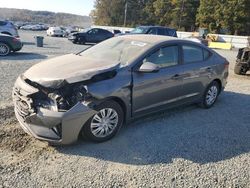 Salvage cars for sale from Copart Concord, NC: 2020 Hyundai Elantra SE