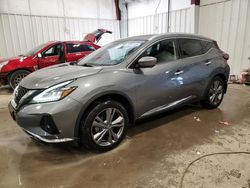 Salvage cars for sale at Franklin, WI auction: 2020 Nissan Murano Platinum