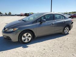 Salvage cars for sale at Indianapolis, IN auction: 2013 Honda Civic LX