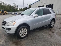 Flood-damaged cars for sale at auction: 2007 Mercedes-Benz ML 350