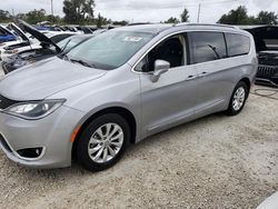 Salvage cars for sale at Arcadia, FL auction: 2018 Chrysler Pacifica Touring L