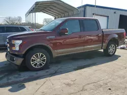 Salvage cars for sale at Lebanon, TN auction: 2015 Ford F150 Supercrew