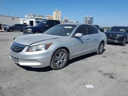 Salvage cars for sale at New Orleans, LA auction: 2012 Honda Accord LXP