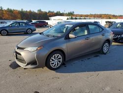 Salvage cars for sale at Windham, ME auction: 2018 Toyota Corolla L