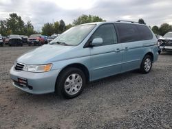 Salvage cars for sale at Portland, OR auction: 2003 Honda Odyssey EXL