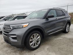 Salvage cars for sale at Riverview, FL auction: 2024 Ford Explorer Limited